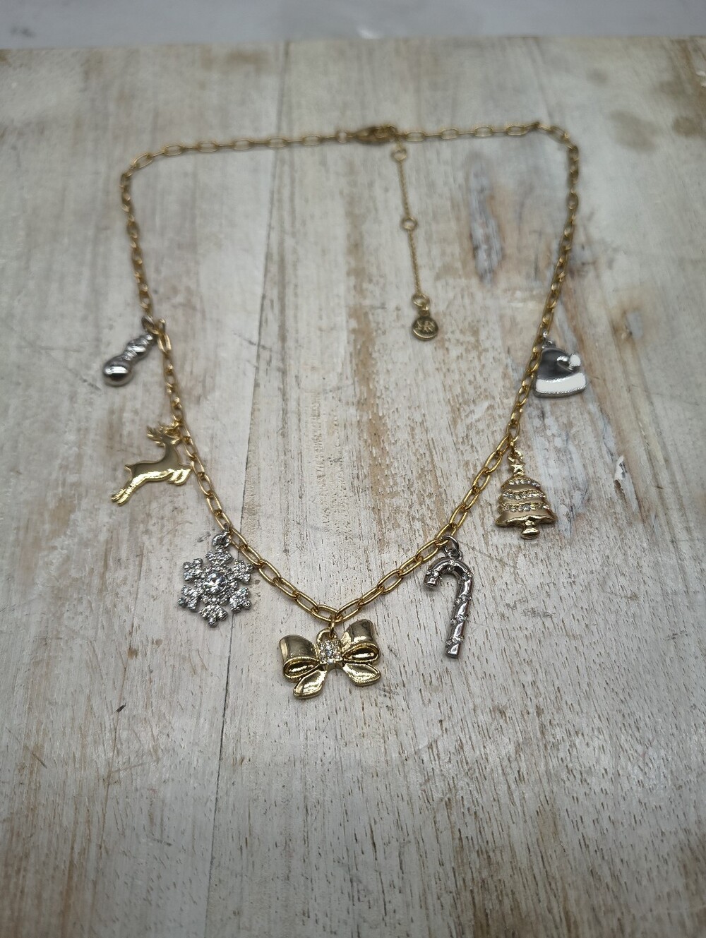 Alex & Ani Christmas Charm Bracelet